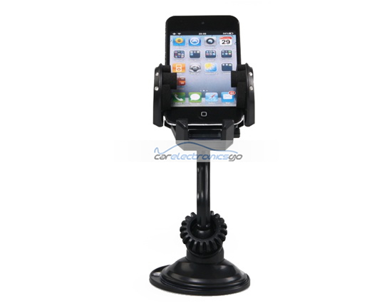 iParaAiluRy® New Car Kit Windshield Holder Cradle for Cell Phone and PDA Black - Click Image to Close