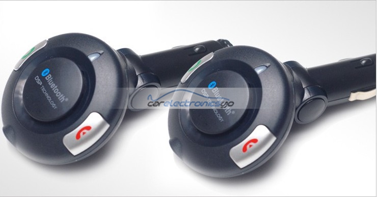 iParaAiluRy® New High-performance Full-speed Transmission FM63 Bluetooth Car Kit Handsfree  Wireless Earphone Headset