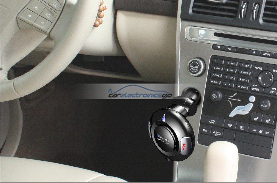iParaAiluRy® New High-performance Full-speed Transmission FM63 Bluetooth Car Kit Handsfree  Wireless Earphone Headset