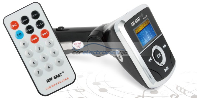 iParaAiluRy® Car MP3 Player with FM Transmitter Built in 4GB flash memory - Click Image to Close
