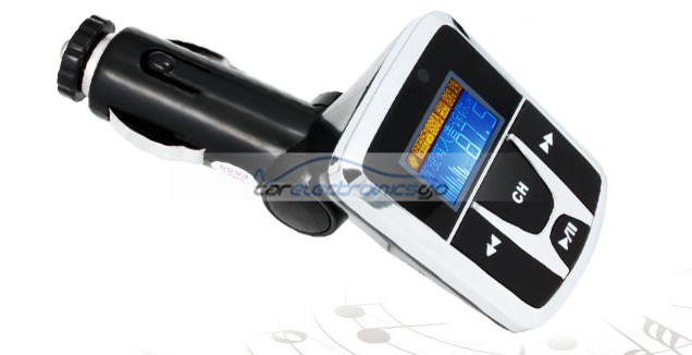 iParaAiluRy® Car MP3 Player with FM Transmitter Built in 4GB flash memory