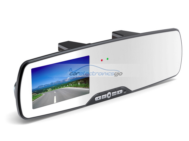 iParaAiluRy® 2.7" LCD HD Car Rearview Mirror DVR 1080P Night Vision - Click Image to Close