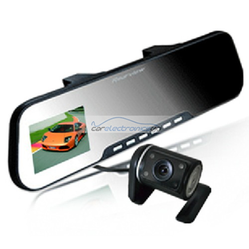 iParaAiluRy® 2.7" TFT HD Dual Lens Rearview Mirror Car Camera DVR - Click Image to Close