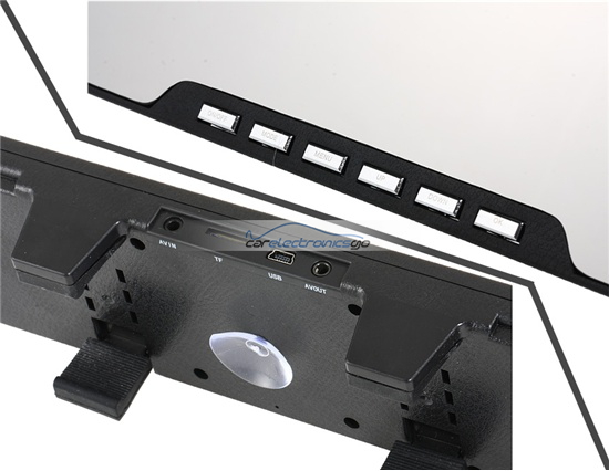 iParaAiluRy® 2.7" TFT Screen Allwinner Vehicle Black Box DVR with Rear Camera Black