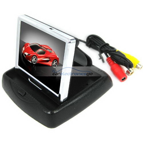 iParaAiluRy® 3.5 Inch TFT-LCD Car Monitor 2-channel Video Input 960H x 240V - Click Image to Close