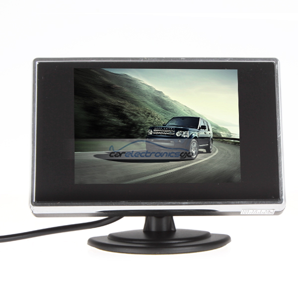 iParaAiluRy® 3.5" Mini TFT-LCD Car Monitor ?2-channel Color LCD Display