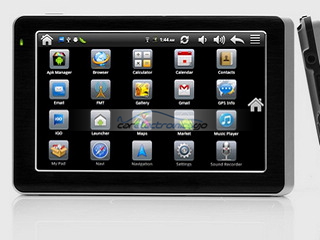 iParaAiluRy® Android 2.3 Tablet GPS Navigator with 5 Inch Touchscreen WiFi, 8GB, FM Transmitter