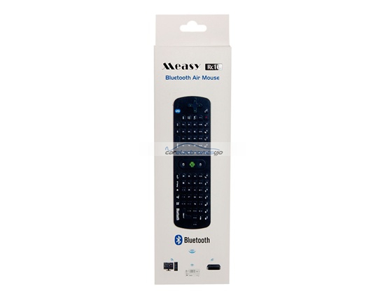 iParaAiluRy® Measy RC16 Bluetooth 3.0 Air Mouse With Keyboard Set Black