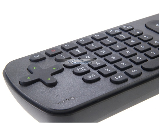iParaAiluRy® New Measy RC11 2.4G Wireless Air Mouse With Keyboard Set Black