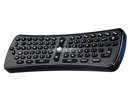 iParaAiluRy® New A5000 2.4G Wireless Air MouseWith Keyboard Black