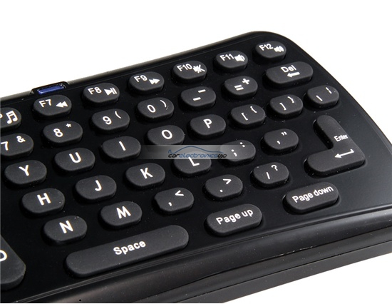 iParaAiluRy® New A5000 2.4G Wireless Air MouseWith Keyboard Black