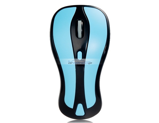 iParaAiluRy® New Promi AR-01 2.4GHz Wireless Optical Air Mouse Blue Purple Red Yellow - Click Image to Close