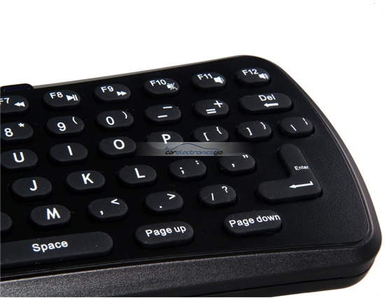 iParaAiluRy® New Android 2.4G Air Mouse With Wireless Keyboard with Frequency Hopping Technology Black