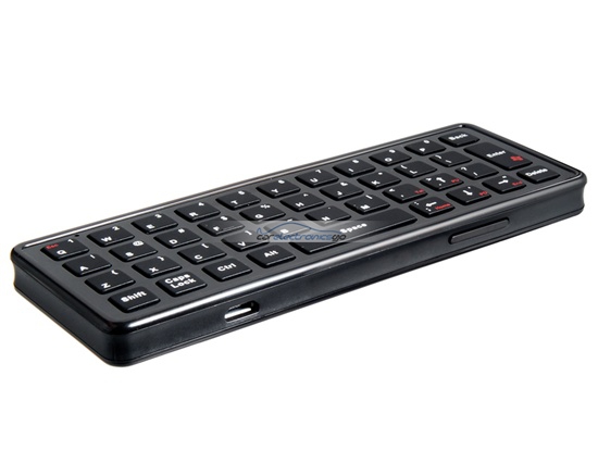 iParaAiluRy® New Auxtek AM11 2.4GHz Wireless Keyboard With Air Fly Mouse Black
