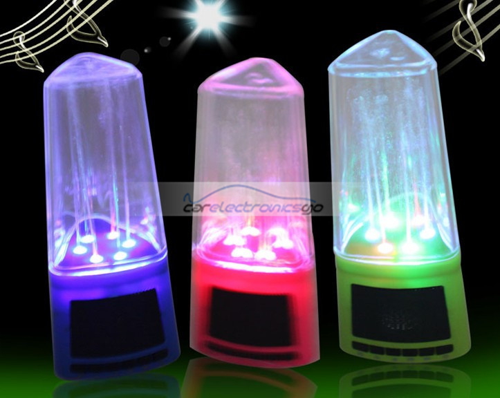 iParaAiluRy® Mini Water Dancing Fountain Speaker Music for Cell Phone Computer Laptop USB SD MP3 - Click Image to Close