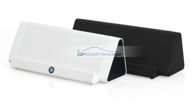 iParaAiluRy® Portable Magnetic Wireless Speaker Induction Speaker For iPad Black