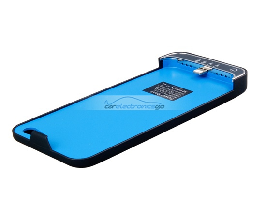 iParaAiluRy® 2200mAh Extended Battery Case for iPhone 5 Battery Case Power Bank(Blue)