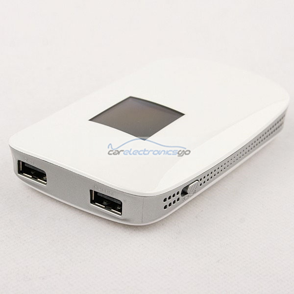 iParaAiluRy® 5200mAh Power Bank with 3G Hotspot WiFi Router & LED Display