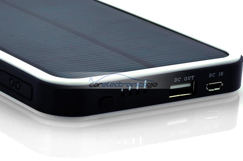 iParaAiluRy® 7000mAh Solar Power Bank with 10 in 1 USB Splitter Cable