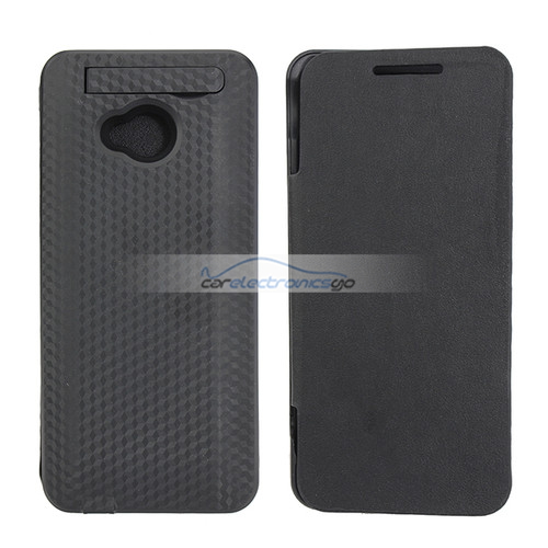 iParaAiluRy® 3800mAh Power Bank Case with Leather For HTC One M7 801e