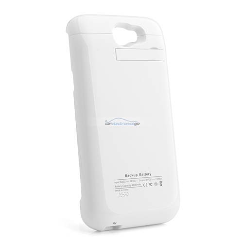 iParaAiluRy® 4800mAh Backup Battery for Samsung Galaxy Note 2 N7100 Battery Case White