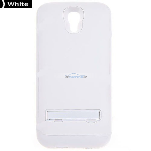 iParaAiluRy® 3800mAh Backup Battery Case Power Pack for Samsung Galaxy S4 Rechargeable External Battery White Black