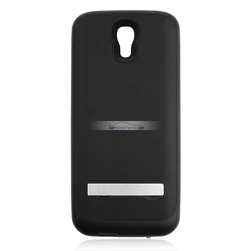 iParaAiluRy® 3800mAh Backup Battery Case Power Pack for Samsung Galaxy S4 Rechargeable External Battery White Black