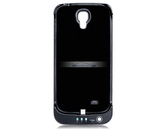iParaAiluRy® 3800mAh Backup Battery Case for Samsung Galaxy S4  I9500 Power Pack Black