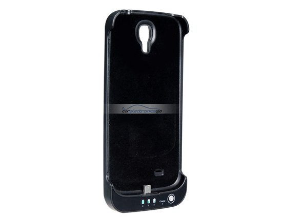 iParaAiluRy® 3800mAh Backup Battery Case for Samsung Galaxy S4  I9500 Power Pack Black