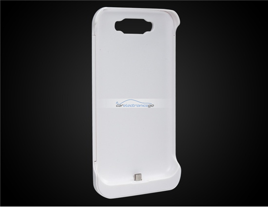 iParaAiluRy® 3600mAh Backup Battery Case for Samsung Note 2/N7100 Power Pack White