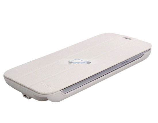 iParaAiluRy® 4000mAH Back Cover Battery for Samsung Note 2/N7100 Power Pack White