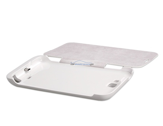 iParaAiluRy® 4000mAH Back Cover Battery for Samsung Note 2/N7100 Power Pack White