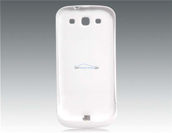 iParaAiluRy® 2600mAH Back Cover Battery for Samsung Galaxy S3 i9300 Power Pack Blue White Black