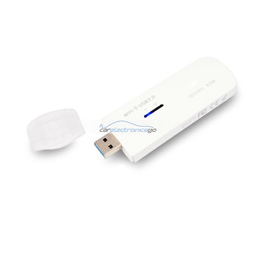 iParaAiluRy® 32GB USB 3.0 Flash Memory U Disk With 1050mAh WiFi Router White