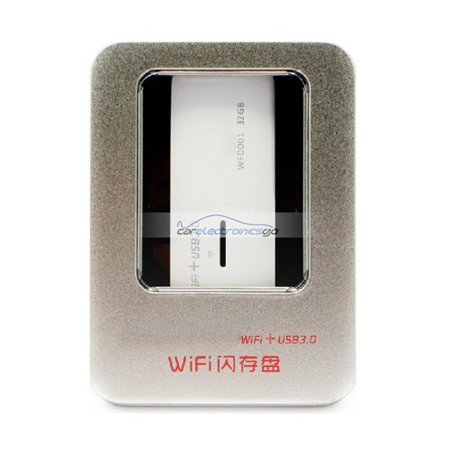 iParaAiluRy® 32GB USB 3.0 Flash Memory U Disk With 1050mAh WiFi Router White