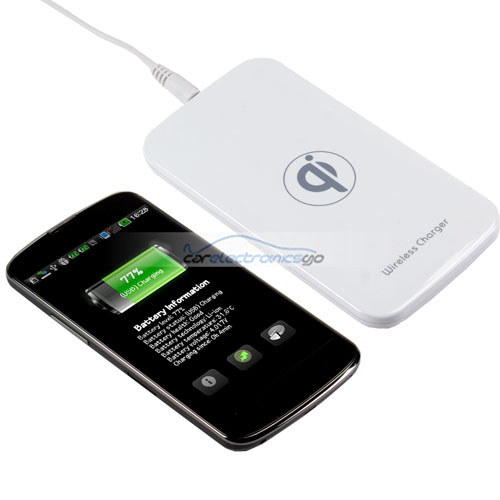 iParaAiluRy® White Wireless Charger Pad Mat for Nokia Lumia 920 Nexus 4