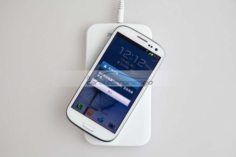 iParaAiluRy® Wireless Charging Pad & Receiver Back Case for Samsung Galaxy S3 III i9300  QI Standard