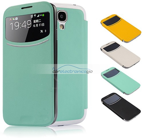 iParaAiluRy® Wireless Charger Leather Case for Samsung Galaxy S4 i9500 i9505
