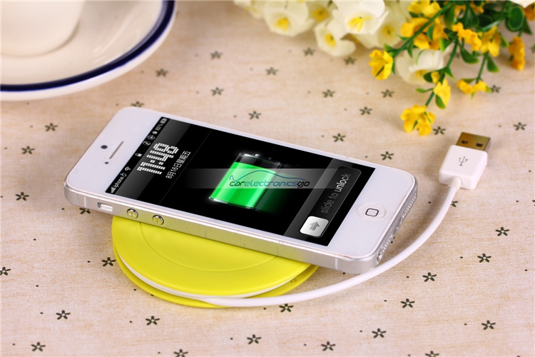 iParaAiluRy® New QI Standard Wireless Charger Charging Pad For iPhone 4 4S 5 5C 5S Samsung Galaxy S3 S4 Note2 Note3  Neuxs 4 Nokia Lumia 920