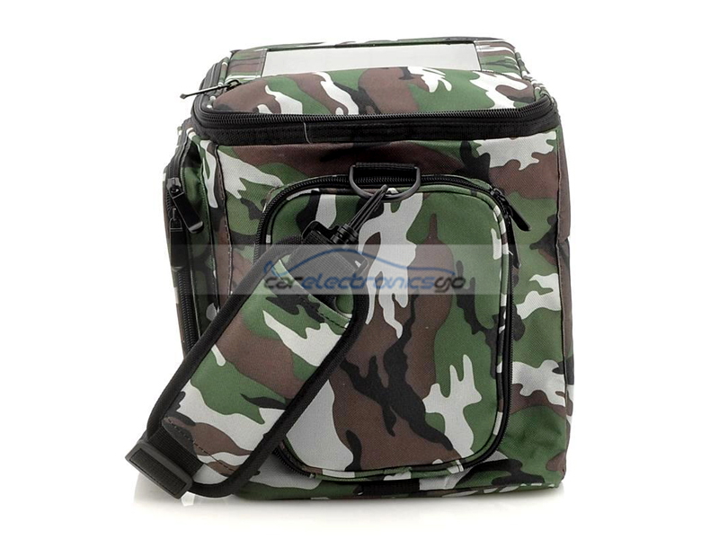 iParaAiluRy® Thermal Bag with Solar Panel & 2200mAh Back-up Battery Camo Print