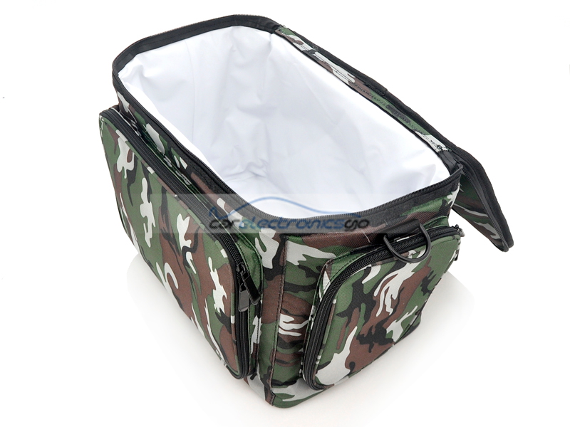 iParaAiluRy® Thermal Bag with Solar Panel & 2200mAh Back-up Battery Camo Print