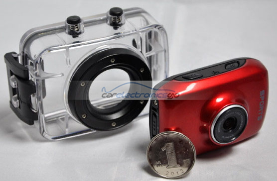 iParaAiluRy® Mini Helmet Action Camera Outdoor Sports Camera DV Waterproof HD 720P