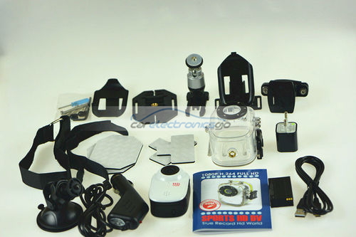 iParaAiluRy® Full HD 1080P Waterproof Helmet Camera Sport Outdoor Action Camera DV 30M