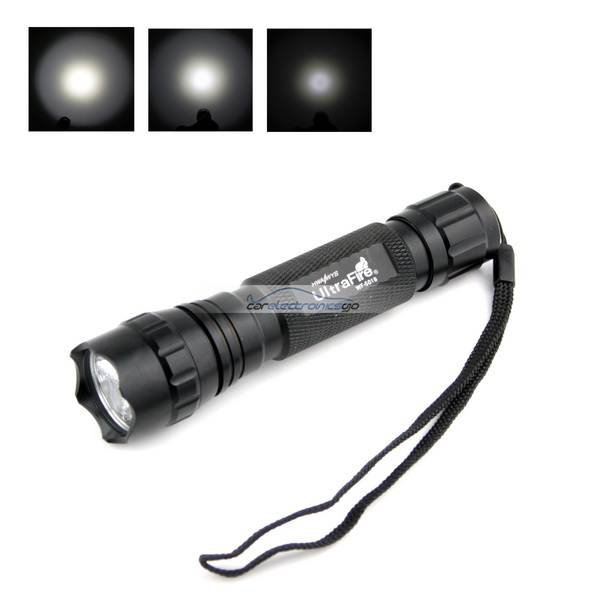 iParaAiluRy® UltraFire WF-501B Cree R2 5Model LED Torch New Light Lamp Flashlight - Click Image to Close