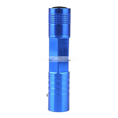 iParaAiluRy® Mini Superbright LED Flashlight Aluminum Keychain 1XAA Blue - Click Image to Close