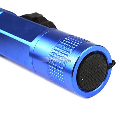 iParaAiluRy® Mini Superbright LED Flashlight Aluminum Keychain 1XAA Blue