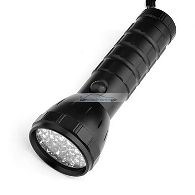 iParaAiluRy® New LED Flashlight Torch Light Black Super Bright 28 - Click Image to Close