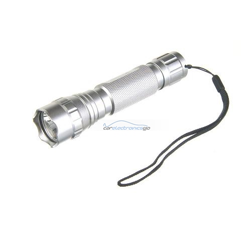 iParaAiluRy® UltraFire WF-501B CREE XM-L T6 New LED Aluminum Lumen Flashlight Torch Light 1000 Lumen 1-mode 1x18650/2x16340 Silver