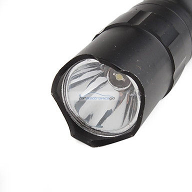 iParaAiluRy® 5W New LED Keychain Flashlight Torch  Aluminum 1xAA