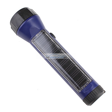 iParaAiluRy® 6 LED Solar Power Flashlight Torch Light Solar Energy Flashlight